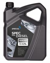 Dyzelinė variklinė alyva SPECOL Spec Diesel 2000 15W40, 5 l