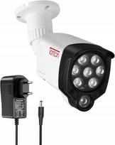 Infraraudonųjų spindulių LED lempa TONTON, 8 LED, 850nm, 30 m, atspari vandeniui