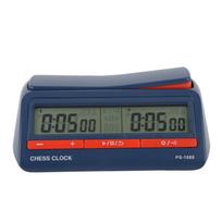 Chess Clock Multifunctional Single Multiple Countdown Digital International Chess Timer for Games blue
