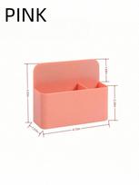 Dry Erase Whiteboard Marker Storage Rack, Writing Board Chalk Storage Box, Locker Storage Device pink įvairiaspalvis