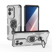 Kickstand Case For Xiaomi Poco M7 4G M7 Plus 5G Cover Lens Protection Ring Stand Magnetic Bracket Shell Fundas Coque Poco M7 Plus gray