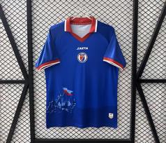 2026 World Cup jersey Haiti jersey Home Nassondiderson Fan Edition Football jersey Football jersey Cross-border M blue