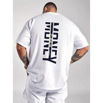 Money Graphic Men's Crew Neck T-Shirt Short Sleeve Cotton Casual Sports Top XL white