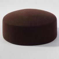 New wool beret autumn and winter new medicine box hat% pure wool French felt flat top hat women One size fits all black