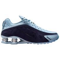 Nike Shox R4 Breathable Running Shoes Women's Blue HQ7739-500 40 black