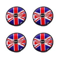 4pcs 54mm 56mm Car Wheel Center Hub Cap Badge Emblem Sticker For BMW Mini Cooper One S D18 JCW R50 R53 R55 R56 R57 R60 F55 F56