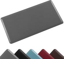 Anti-Fatigue stovėjimo kilimėlis, Virtuvės kilimėlis su PVC hidroizoliacija, Neslystantis virtuvės kilimas 44x70cm juoda