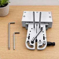 Jeweler's Bench Vise Base Compact Clamp Long-Lasting for Jewelry Making white