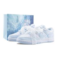 Nike Dunk Atsparūs slydimui Atsparūs dilimui Žemi Skateboardo Batai Unisex Šviesiai Mėlyni IB7311-100(Team626-) 36 white