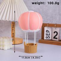 Blue Pink Hot Air Balloon Cake Topper Gender Reveal Party Cake Decoration Kids Boy Girls Birthday Party Supplies Baby Shower A1