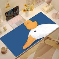 Cartoon DDoubts Duck Mouse Pad Large Desk Mat Keyboard Ergonomic Office Rubber Game Pc NonSlip AntiFray Home Custom Best Pric 800x300x3mm white
