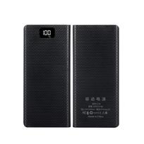 8*18650 Baterijos įkrovimo atminties dėžutė LCD akumuliatoriaus maitinimo bloko dėklas 5V dvigubas USB C tipo baterijų laikiklis be baterijos black