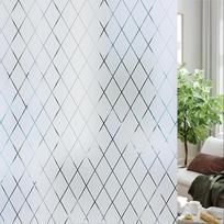 Plati 75/90 cm vitražinė privatumo langų plėvelė Matinės saulės apsaugos langų lipdukai Matinis UV apsaugos langų tonavimas 30x100 cm white