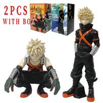 Boku no Hero Academia Bakugo Katsuki Action Figure PVC Collection Anime Toy Figurine Midoriya Izuku Todoroki So gray