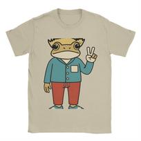 Puerto Riko reperis Bad Bunny Sapo Concho DTMF Grafinis marškinėlis Medvilninis unisex Trumpomis rankovėmis Laisvas Y2k Hip Hop Vasaros Naujas Vyriškas marškinėlis XL beige