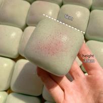 1Pc Squishy Simulated Square Bread Squeeze Toy, Stress Relief Slow Rising Small Toast Sensory Fidget Toy For Kids & Adults