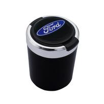 Automobilio interjero peleninė Nešiojama šiukšliadėžė Laikymo statinė Ford Focus 2 3 Mondeo Kuga Fiesta MK7 Escort Edge C-Max Fiest S-MAX gray