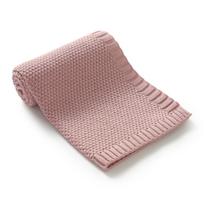 Kūdikio antklodės Megztos Kūdikio Vežimėlio Apklotas Miegmaišis Super Minkštos Naujagimio Mergaitės Berniuko Quilt Patalynė 90*70CM Languota Madinga Vienspalvė gray