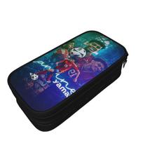 Fashion Lamine Y-Yamal  Pencil Cases  Pencil Box for Student Big Capacity Bag Students School Gifts Stationery 21x10.5x5cm blue