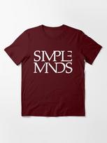 Simple Minds Simple Minds Essential T-Shirt 2XL tamsiai raudona spalva