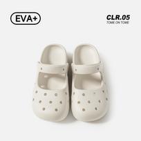 Eva Arch Summer Women’s Mary Jane Ballet Shoes - Thick Sole, Breathable, Non-Slip, Closed-Toe, Cute Design. 39-40 balta