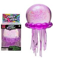 Squishy Needoh Fuzz Ball Jellyfish Squishy  Random Color Soft Stress Relief Toy Cute Relaxing Squeeze Sensory Toy Festival Gifts