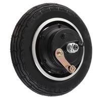 Aluminium Alloy 24V 350W 10 Inch Electric Scooter Tyre Tire Wheel Hub Motor Accessory black