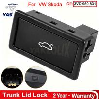 For VW Passat B8 Skoda Octavia Superb Kodiaq Electric Trunk Lid Lock Tailgate Boot Control Switch Button 3VD 959 831 3VD959831 black