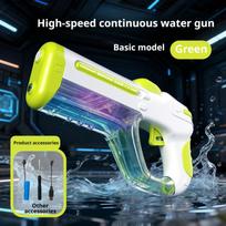 Electric Water Guns For Adults Powerful Squirt Automatic Water Suction Water Blasters Summer Outdoor Beach Toy For Boys Kid Gift white