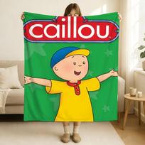Animacinis Kūdikio Draugas C-Caillou Antklodė Minkšta ir Odai Draugiška Sofa Lovai Poilsiui Lovatiesė Visų Sezonų Antklodė 75cmx90cm