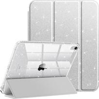 Dėl iPad 11-osios 12-osios A19 A16 dėklas 10-osios su pieštuko laikikliu Funda iPad Air 11 13 M4 Pro 11 12.9 4 5 10.9 10.2 Smart Blizgantis dangtelis iPad Air 13 M4 2026 sidabras