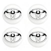 4 vnt. 57 mm 62 mm automobilio ratlankio centrinis dangtelis Priedai Toyota Hilux Corolla RAV4 Camry Highlander Yaris Cross Prado C-HR Sienna 4Pcs