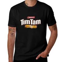 Tim Tam T-Shirt Sports Basic Short Sleeve T-Shirt L black