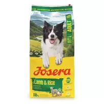 Josera Lamb + Rice A/S sausas pašaras šunims su ėriena ir ryžiais,  12,5 kg