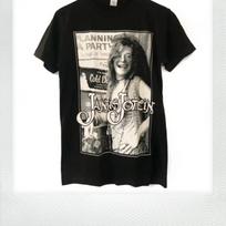 Ly Janis Joplin T Shirt Vintage Comfortable Homme Casual Versatile Breathable Graphic Designer Clothes S gray