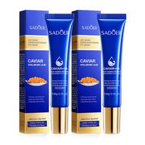 1/2/3pcs SADOER Caviar Hyaluronic Acid Eye Cream Anti Dark Circles Removal Eyes Bags anti-aging Moisturizing Eyes Skin Care
