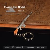 PUBG Keychain - Peace Game Alloy Metal Toy Pendant brown