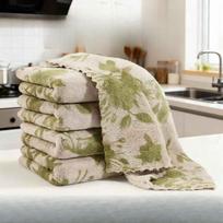 1/11pcs Microfiber Cleaning Cloths Absorbent Fast Drying Lint-Free for Kitchen Bathroom Car, Reusable Washable Edge-Trimmed Wipe 10pcs