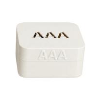 AA/AAA Battery Storage Organizer 27 Slots Battery Organizer Case  Office Storage M Box AAA white