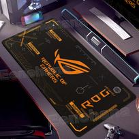 HD ASUS Gaming Mat Large Mouse Pad Design ROG Lager Computer PC Gamer XXL Nonslip Keyboard Office Interior Accessories for Gift 40x90x0.2cm