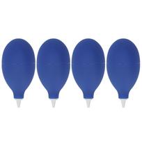 4Pcs Dust Blower Ball Rubber Check Valve Powerful Portable Air Duster for Lens Phone Blue blue