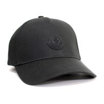 Moncler kepurė su snapeliu Logotipo pleistras 3B00026 0U082 999 3B00026 0U082 999 gray