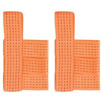 Auto Body Dents Removal Tool 2Piece None Paint Solution Fabric Construction Professional Repair Suitable For Enthusiasts 1 orange