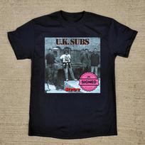 Uk Subs Riot Albums Black Cotton S5xl Tshirt Cl200 L gray