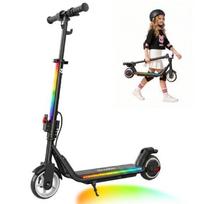 Foldable Electric Scooter for Kids iScooter iK3max, 3 Speeds, 13km Range, Adjustable Height, 200W, Multicolored LEDs, 6-14 Years