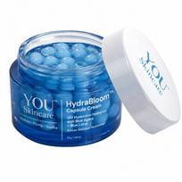 YOU Skincare HydraBloom Capsule Cream | 13D Hyaluronic Acid + Blue Agave & Blue Lotus + 5% Niacinamide | Deep Hydration & Glass Skin Glow | Face gray