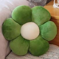 30/50/65CM Pūkuota gėlė Pliušinė pagalvė Įdaryta Tikroviška Saulėgrąžos formos pagalvė Minkšta Ramunės sofa Pagalvėlė Kilimėlis Namų dekoracija Dovana 30cm beige