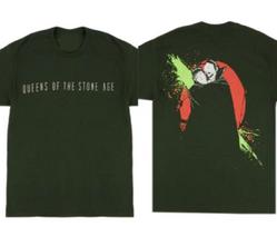 Queens Of The Stone Age Like Clockwork Pakartotinai išleisti marškinėliai 2 pusės M black