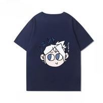 2026 New Jett Valorant Game‑Inspired Graphic‑Print Unisex Short‑Sleeve T‑Shirt, Soft Fabric Loose‑Fit Summer Casual Top Women And Men T-Shirt XL blue