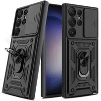 Armor Rotate With Ring Stand Camera Lens Anti-Scratch Case For Samsung Galaxy S24 S23 S22 Ultra S21 S20 Plus FE A54 A34 5G Cover S22 Ultra